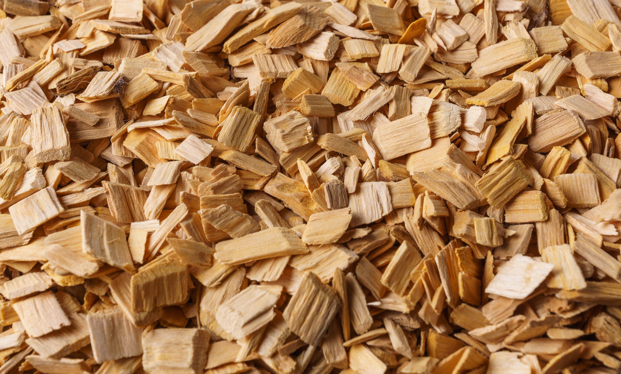 Wood chips texture, wooden background, top view. Wood chips texture, wooden background, top view.